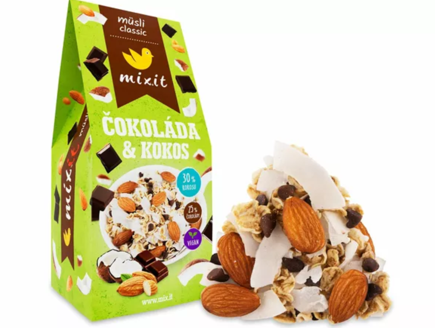 Müsli Classic - Čokoláda a kokos 320 g Müsli